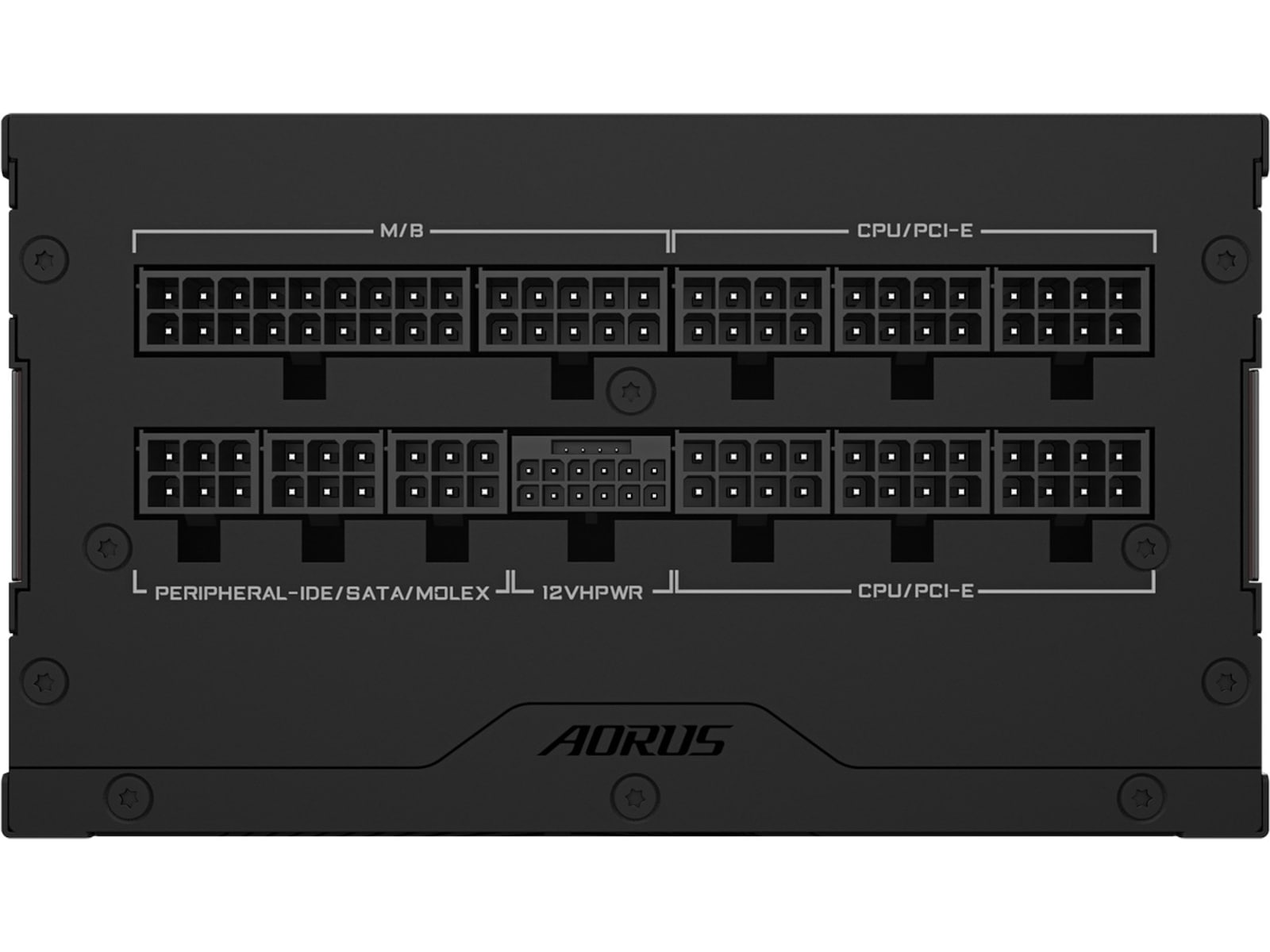 Gigabyte AORUS ELITE P1000W PSU (sort) Enheter