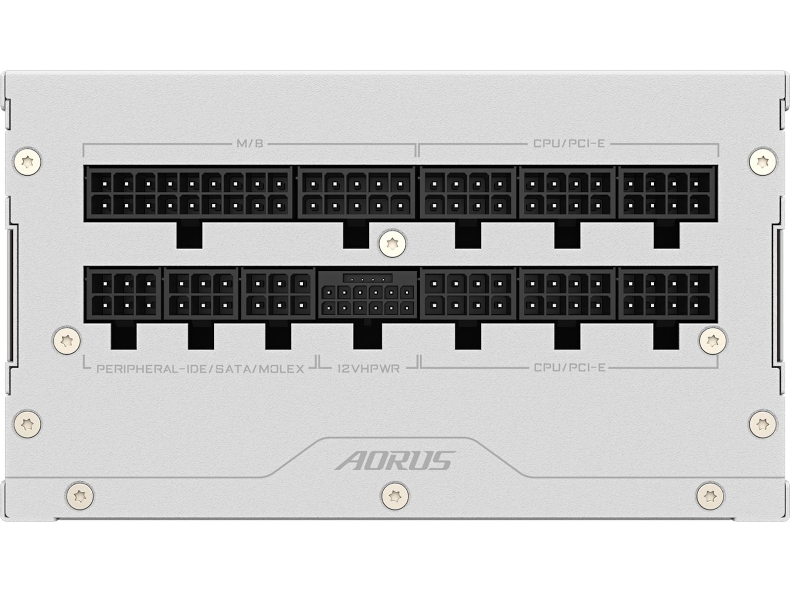 Gigabyte AORUS ELITE P1000W ICE PSU (hvit) Enheter