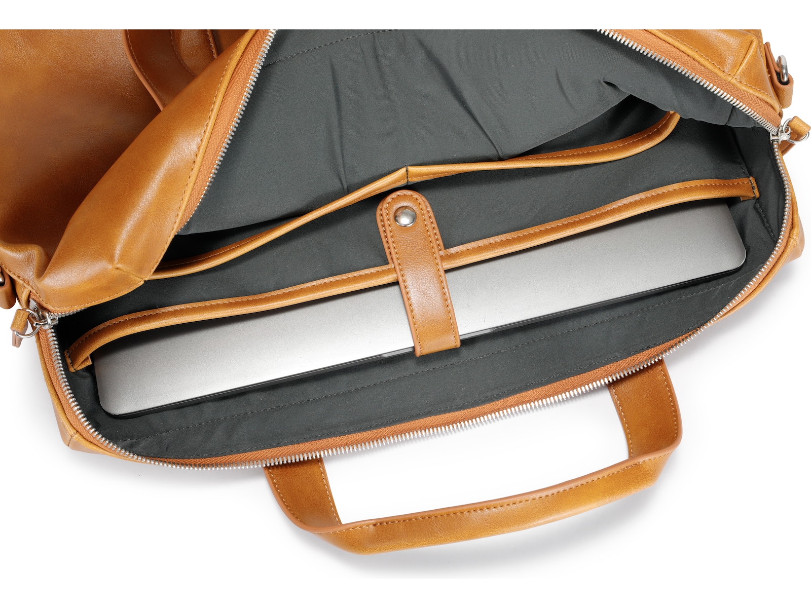 Andersson LPB-P4300 Laptop Bag 16" PU Leather (brun) Ryggsekk, veske & mappe