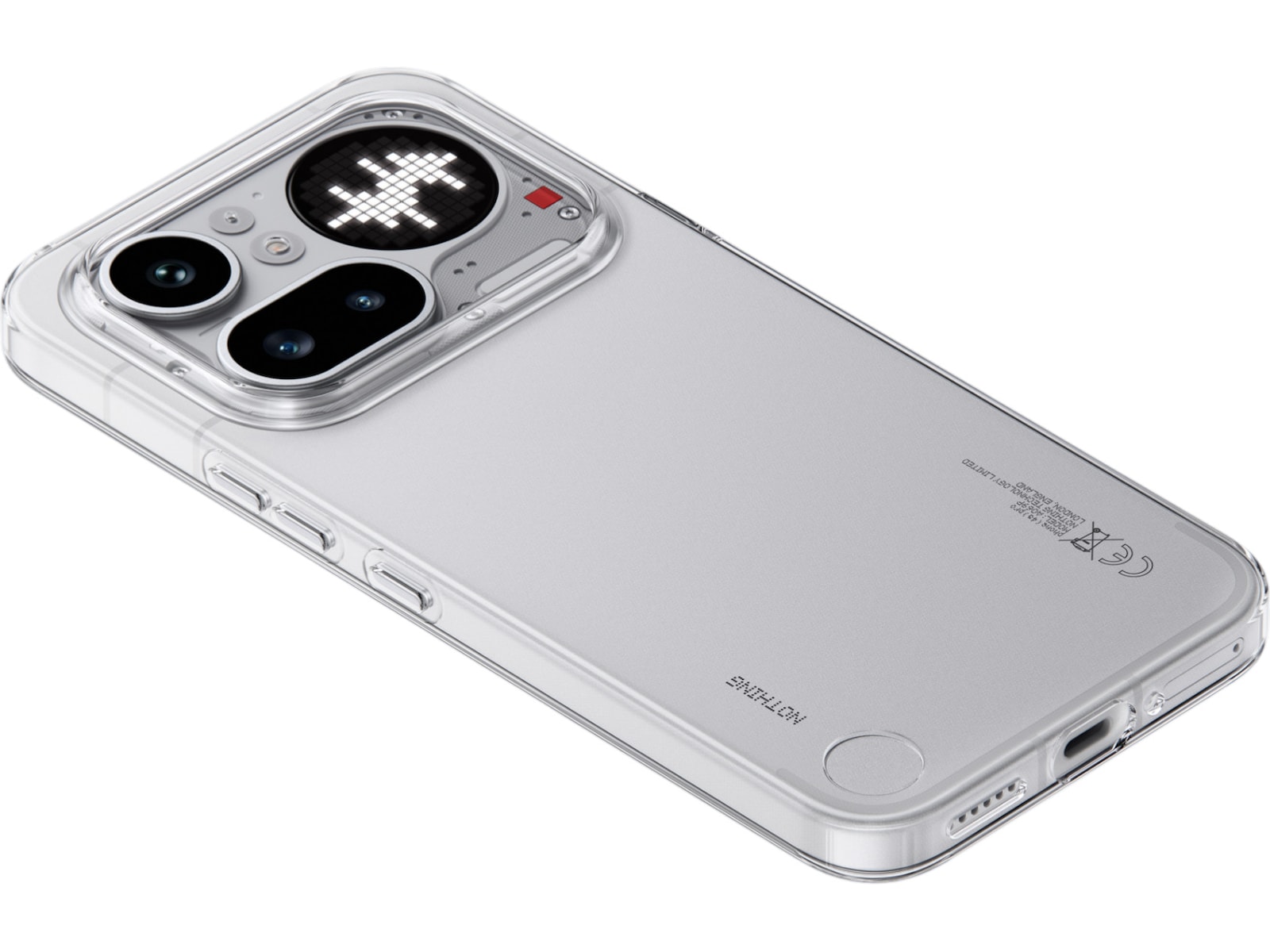 Nothing Phone (4a) Pro 128GB (silver) Mobiltelefoner