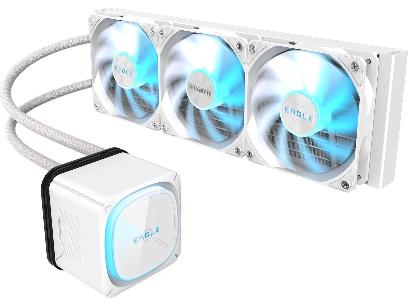 Gigabyte Eagle 360 Ice ARGB kjøler (hvit) CPU - Vannkjøling
