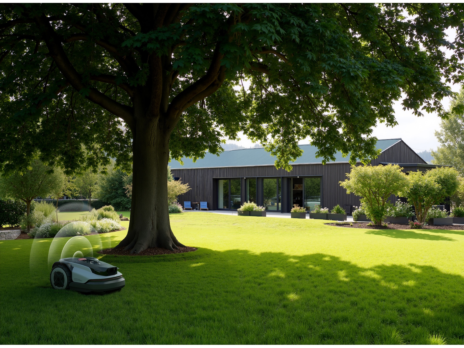 Roborock Q110 robotgressklipper RTK VSLAM 1000 m² Robotgressklipper