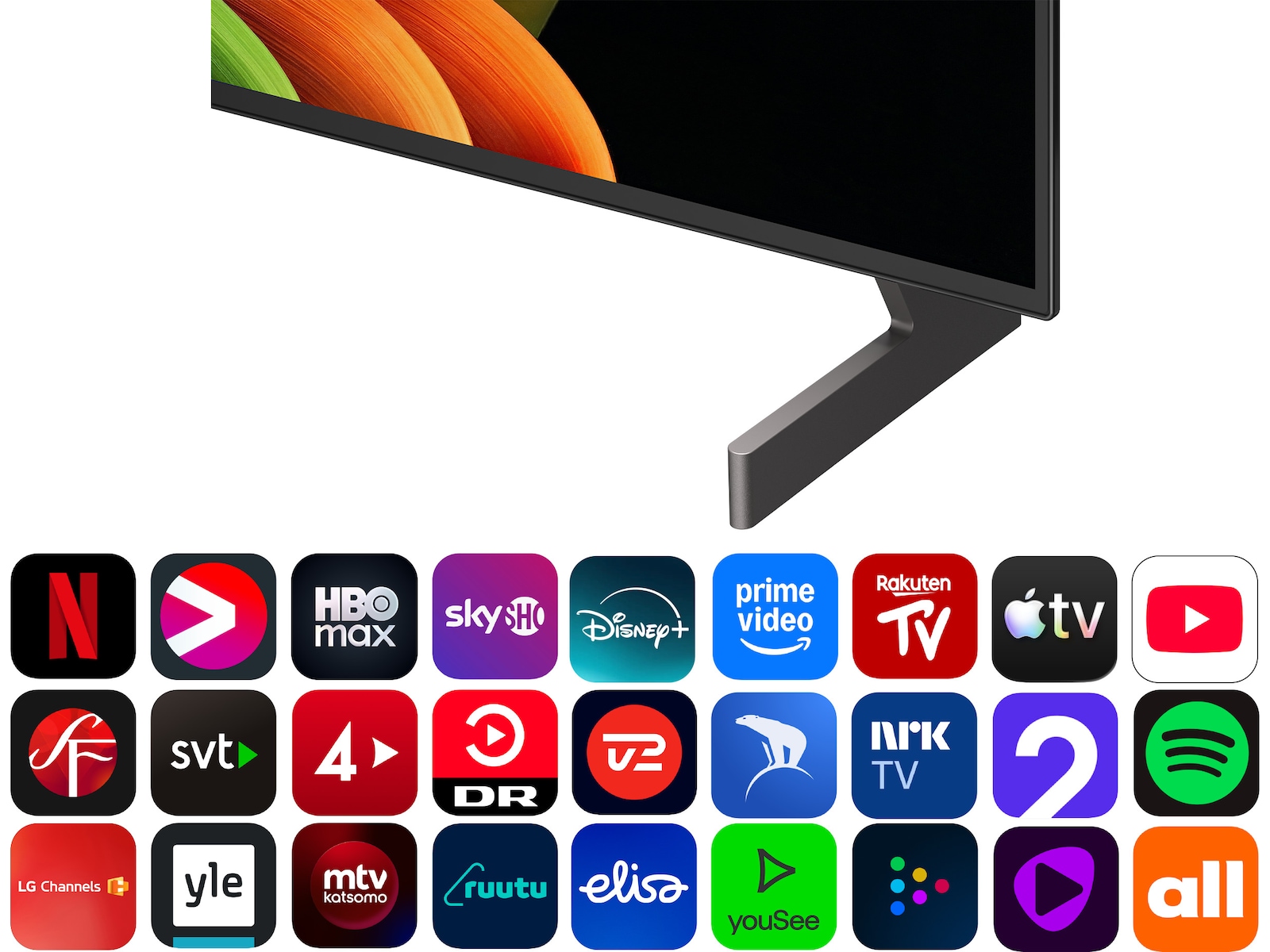 LG 65'' B6E 4K OLED smart TV (2026) 60 - 69 tommer TV
