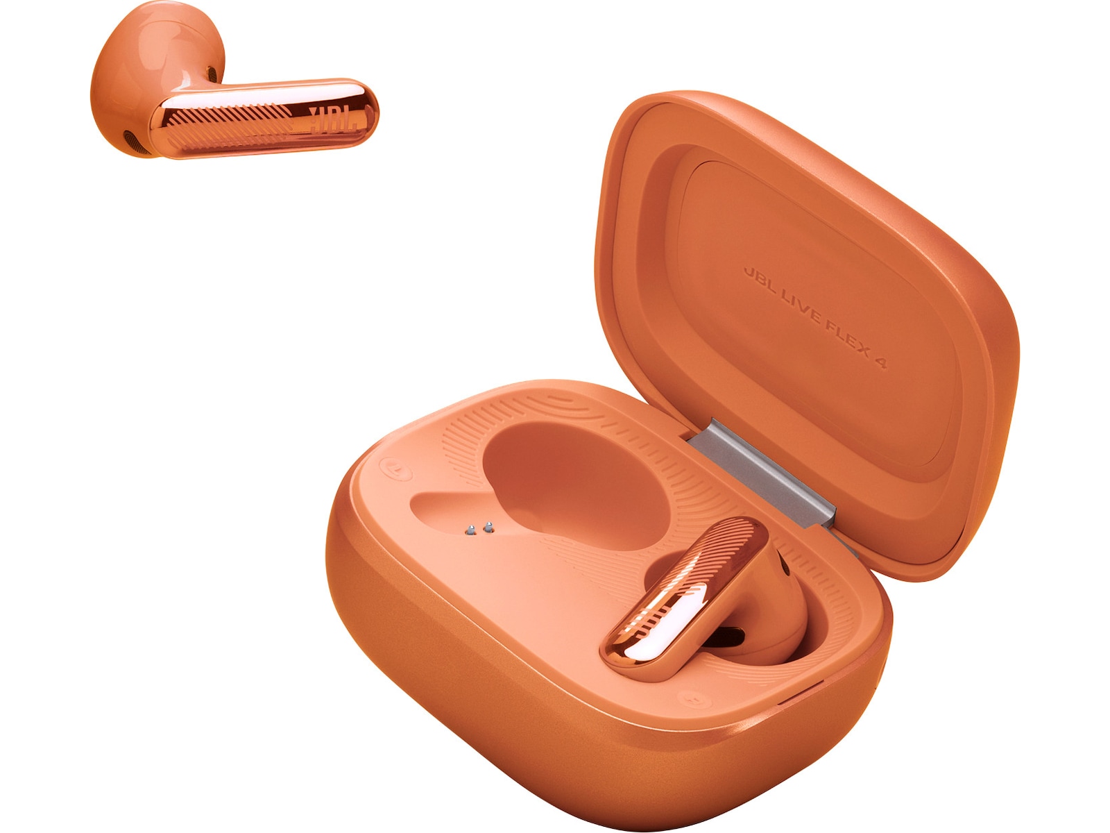 JBL LIVE FLEX 4 - Trådløse ørepropper med ANC (orange) Ørepropper