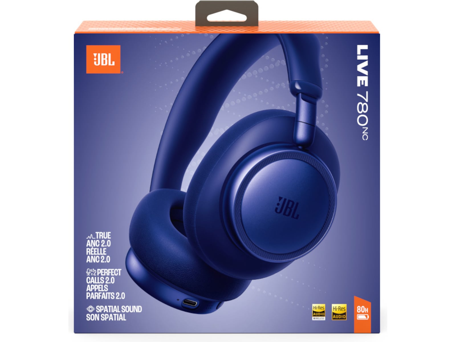 JBL LIVE 780NC Trådløse over-ear-hodetelefoner Hodetelefoner
