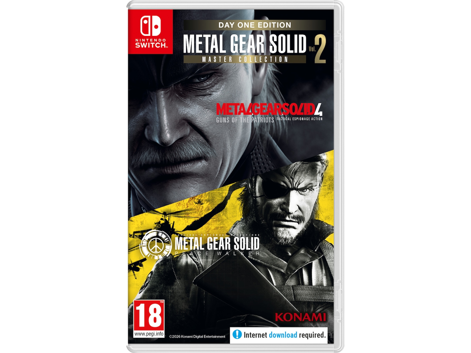 Metal Gear Solid: Master Collection Vol.2 Spill til Nintendo Switch