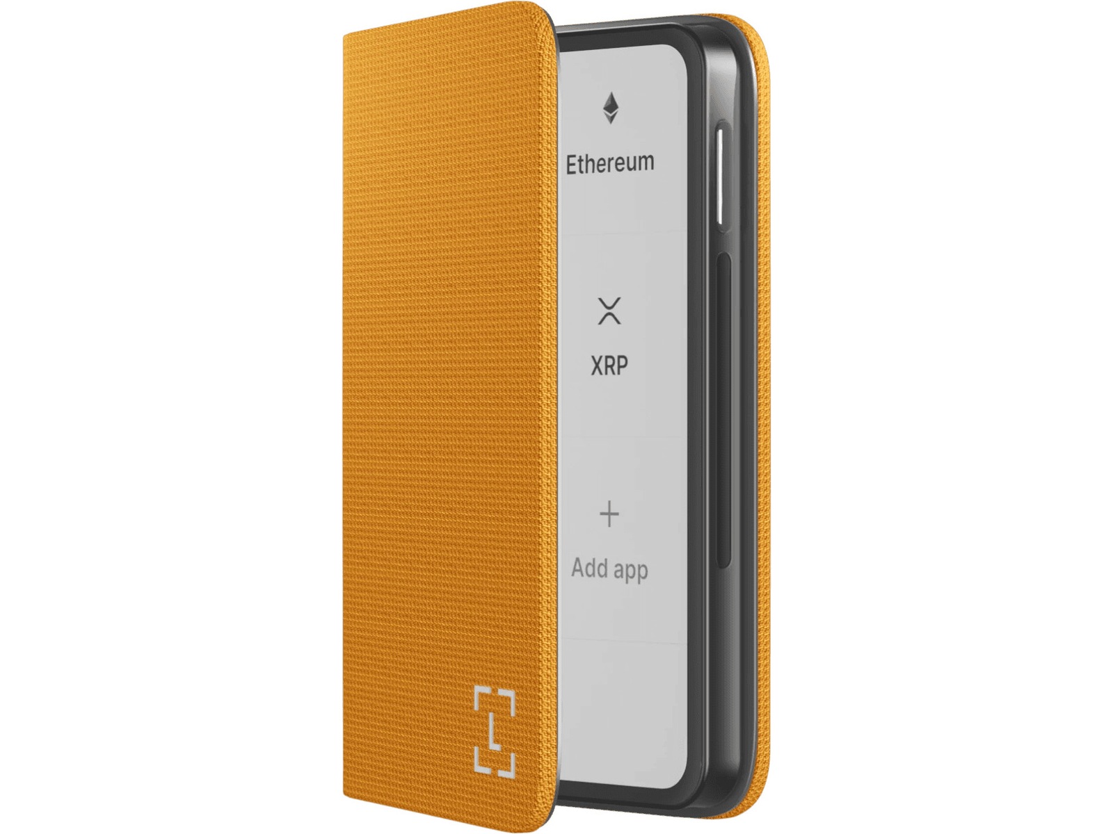 Ledger Stax™ Magnet Shells Bitcoin Orange Krypto