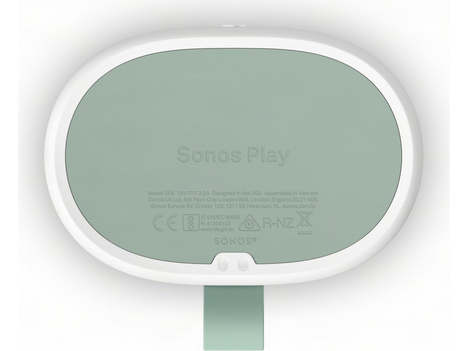 Sonos Play Trådløs Høyttaler (hvit) Høyttalere