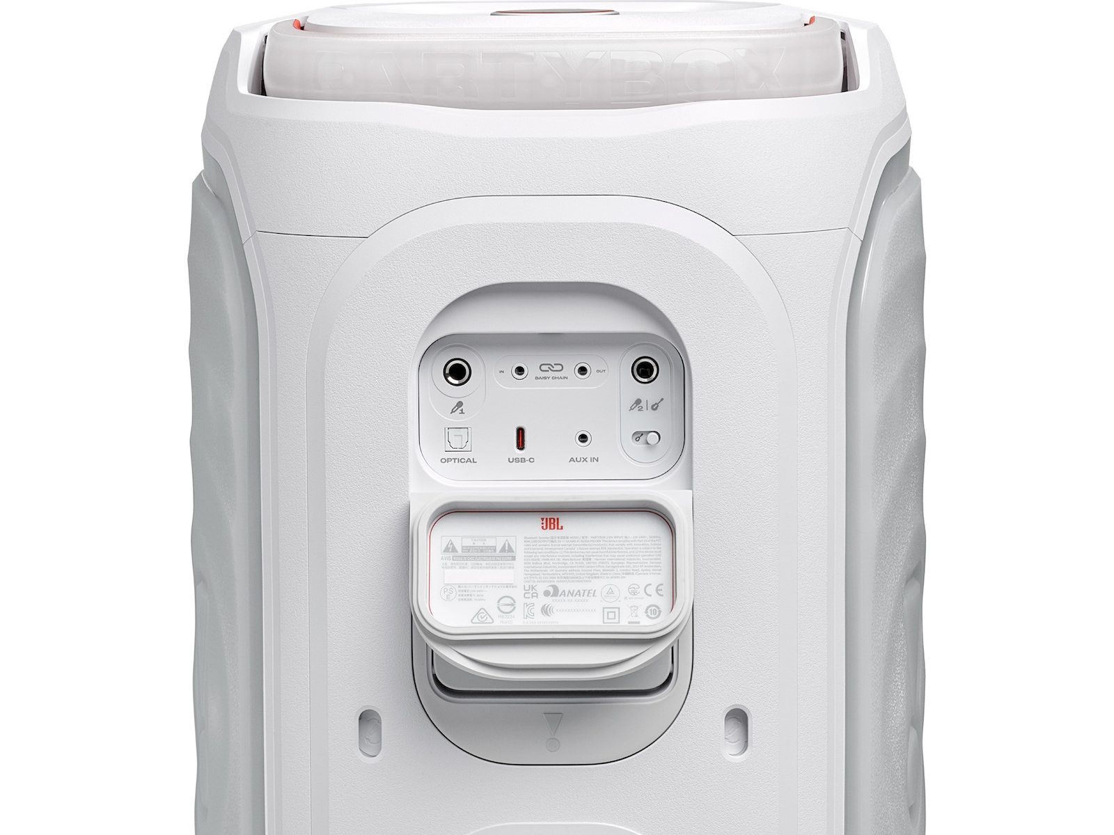 JBL PartyBox 130 Trådløs Høyttaler (hvit) Trådløs / Bluetooth-høyttaler