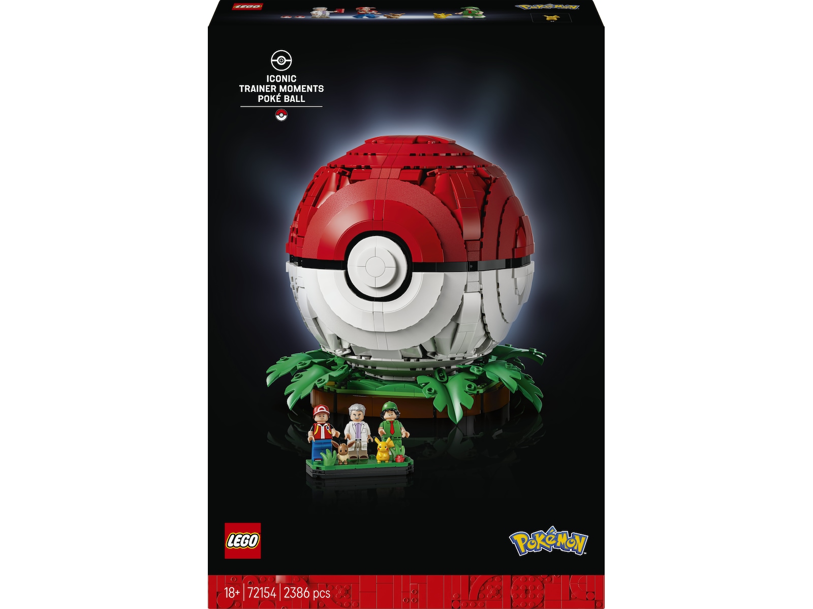 LEGO Pokémon Ikoniske Trenerøyeblikk – Poké Ball 72154 LEGO