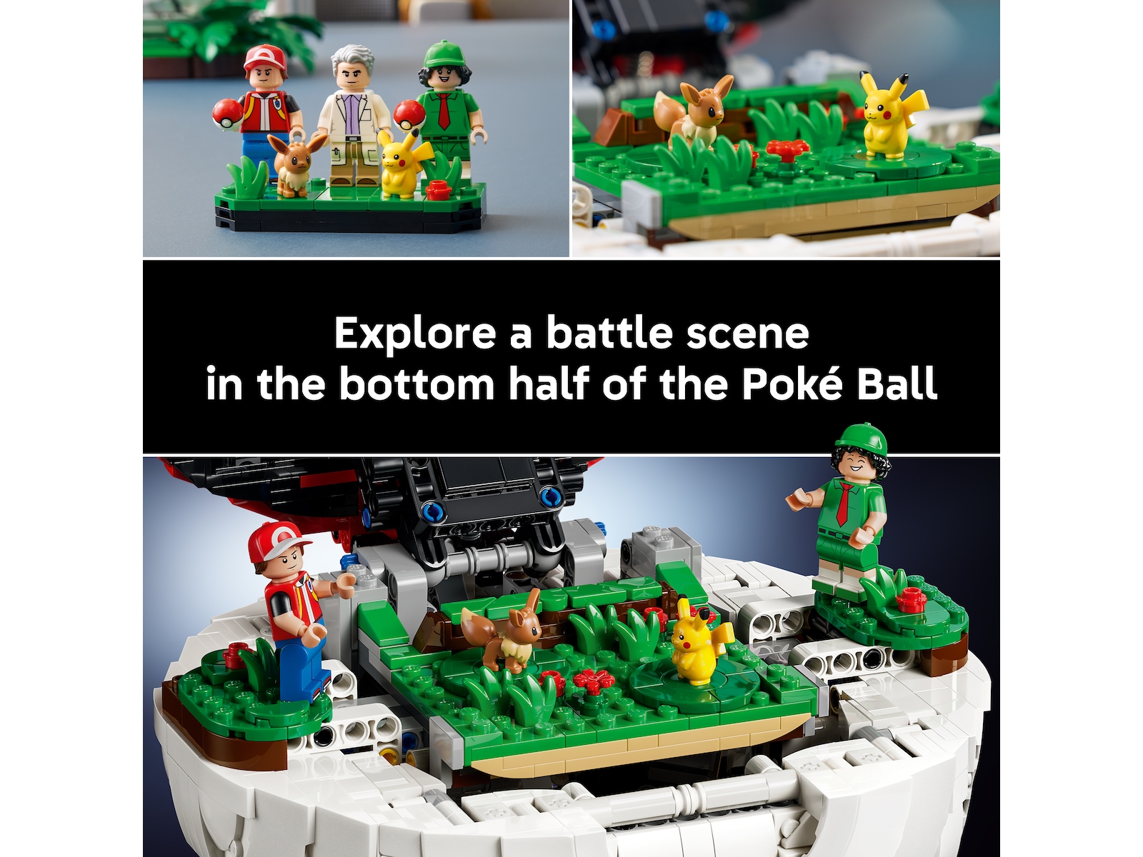 LEGO Pokémon Ikoniske Trenerøyeblikk – Poké Ball 72154 LEGO