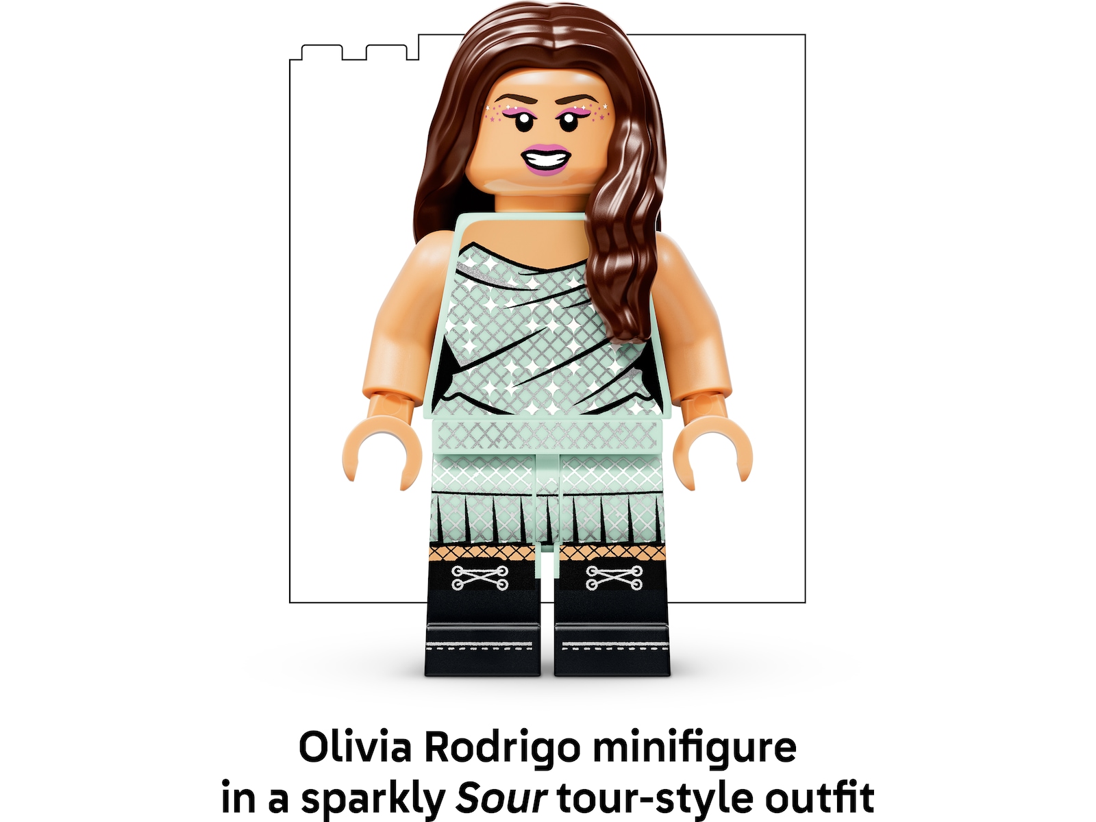 LEGO Editions Music Olivia Rodrigos vinylplate 43028 LEGO