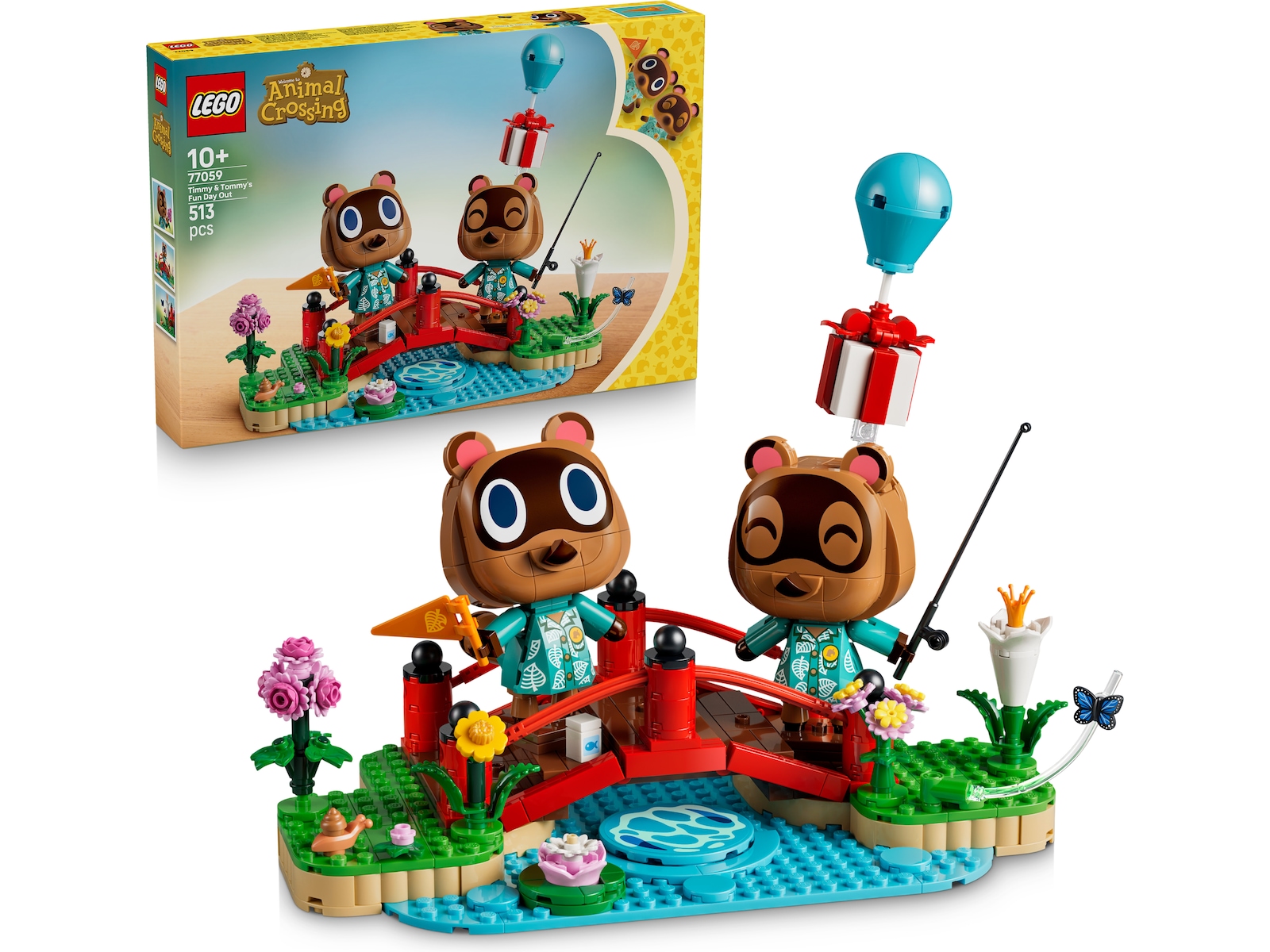 LEGO Animal Crossing Timmy og Tommy gøyale utflukt 77059 LEGO