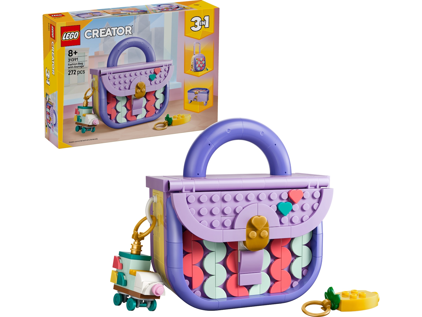 LEGO Creator 3-i-1 Trendy veske med oppbevaringsplass 31391 LEGO