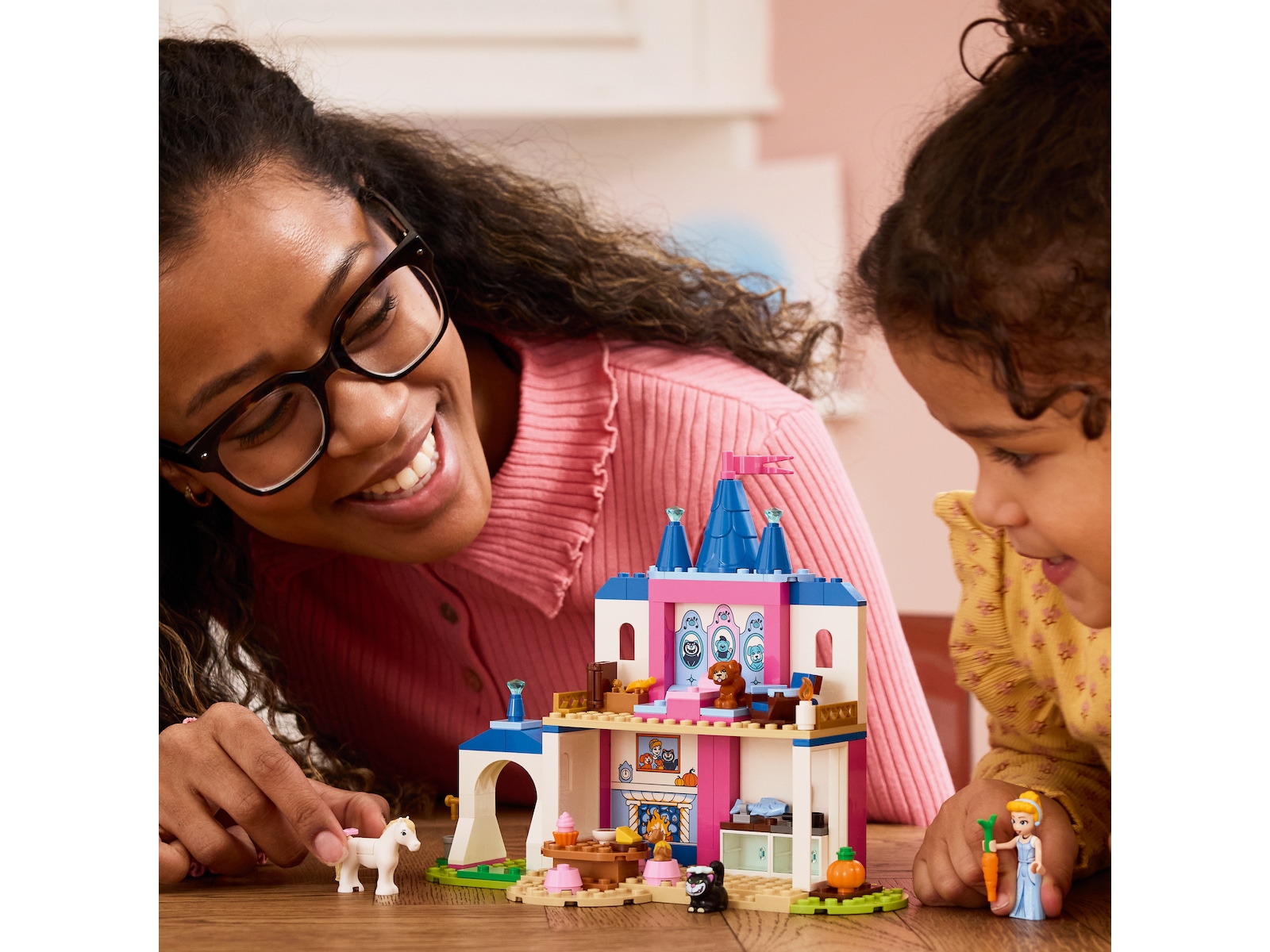 LEGO Disney Princess Slott med Askepott og dyrevennene 43283 LEGO
