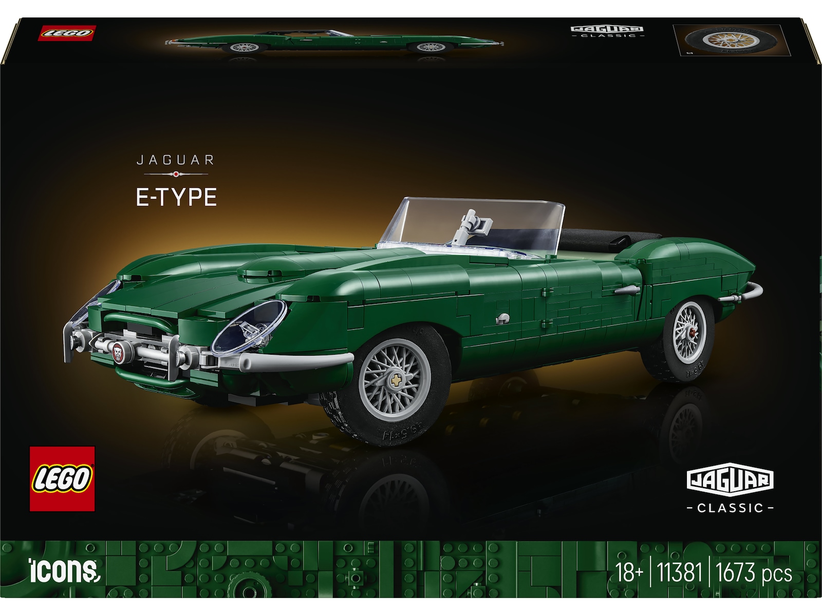 LEGO Icons Jaguar E-Type 11381 LEGO