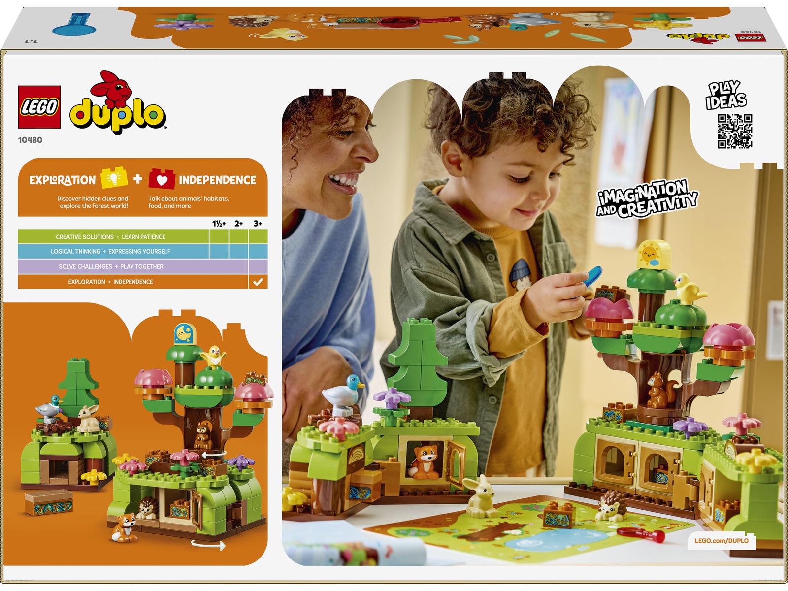 LEGO DUPLO Town Spennende skog med ville dyr 10480  LEGO
