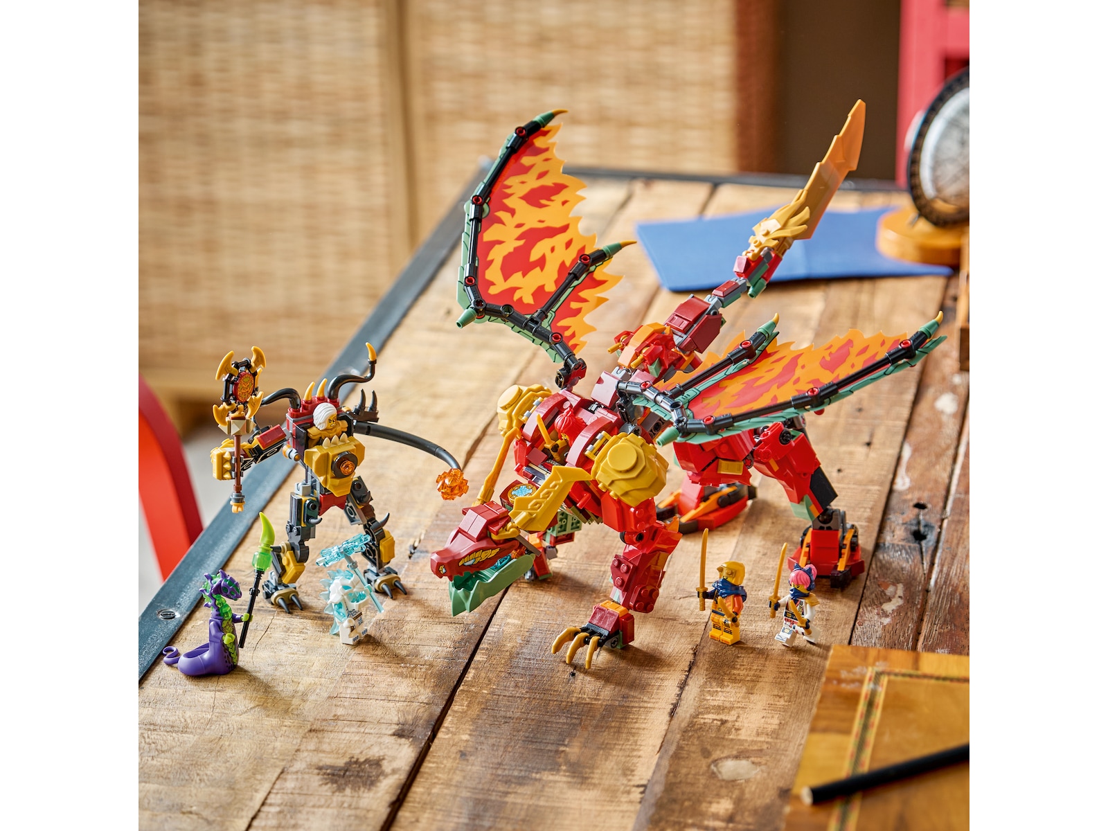 LEGO Wyldfyres forvandlingsdragerobot 71868  LEGO