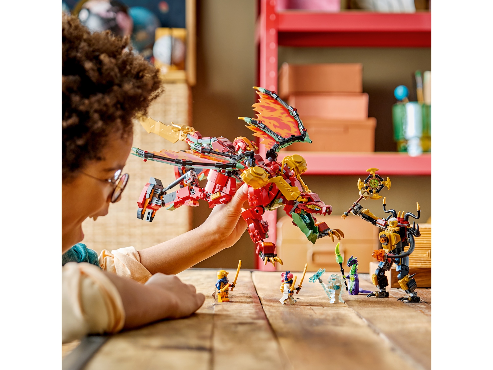 LEGO Wyldfyres forvandlingsdragerobot 71868  LEGO