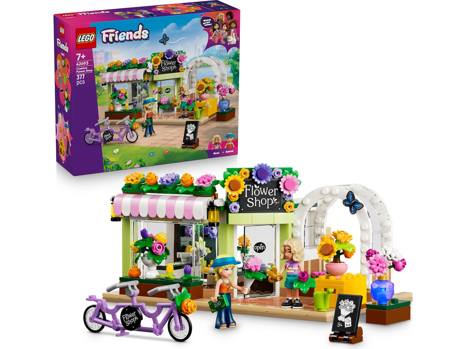 LEGO Friends Kreativ blomsterbutikk 42693  LEGO