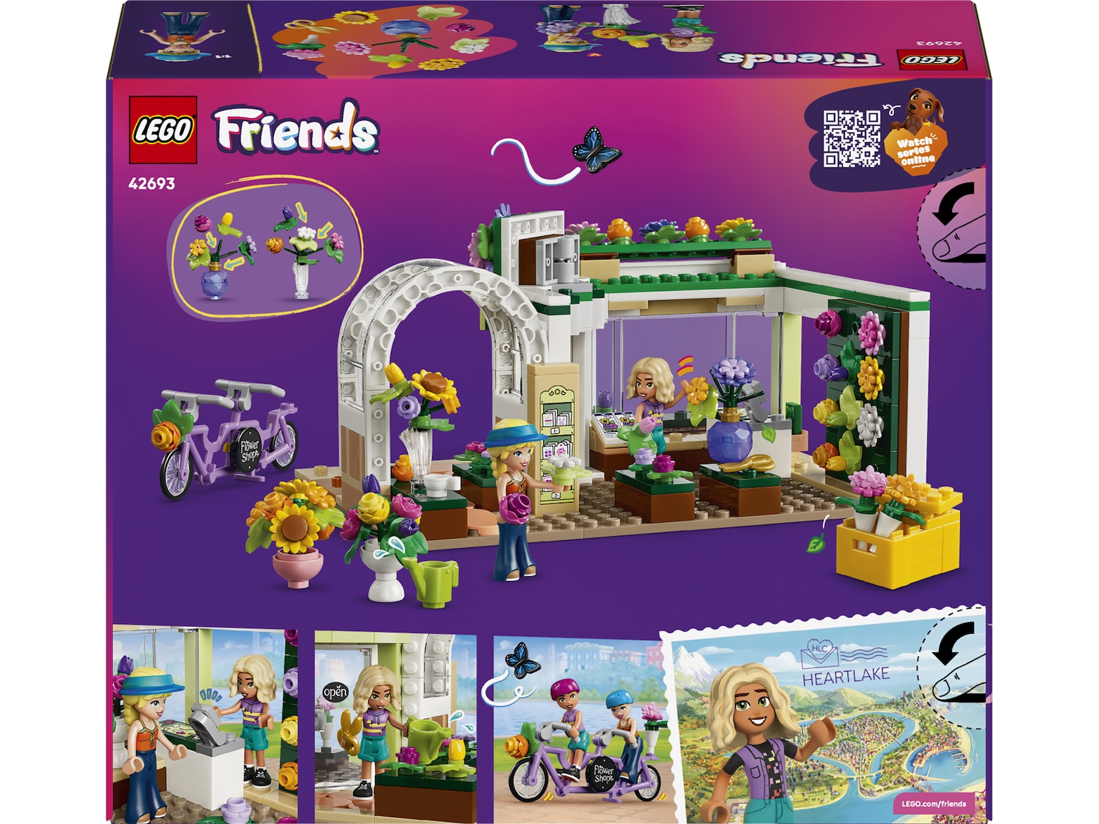 LEGO Friends Kreativ blomsterbutikk 42693  LEGO