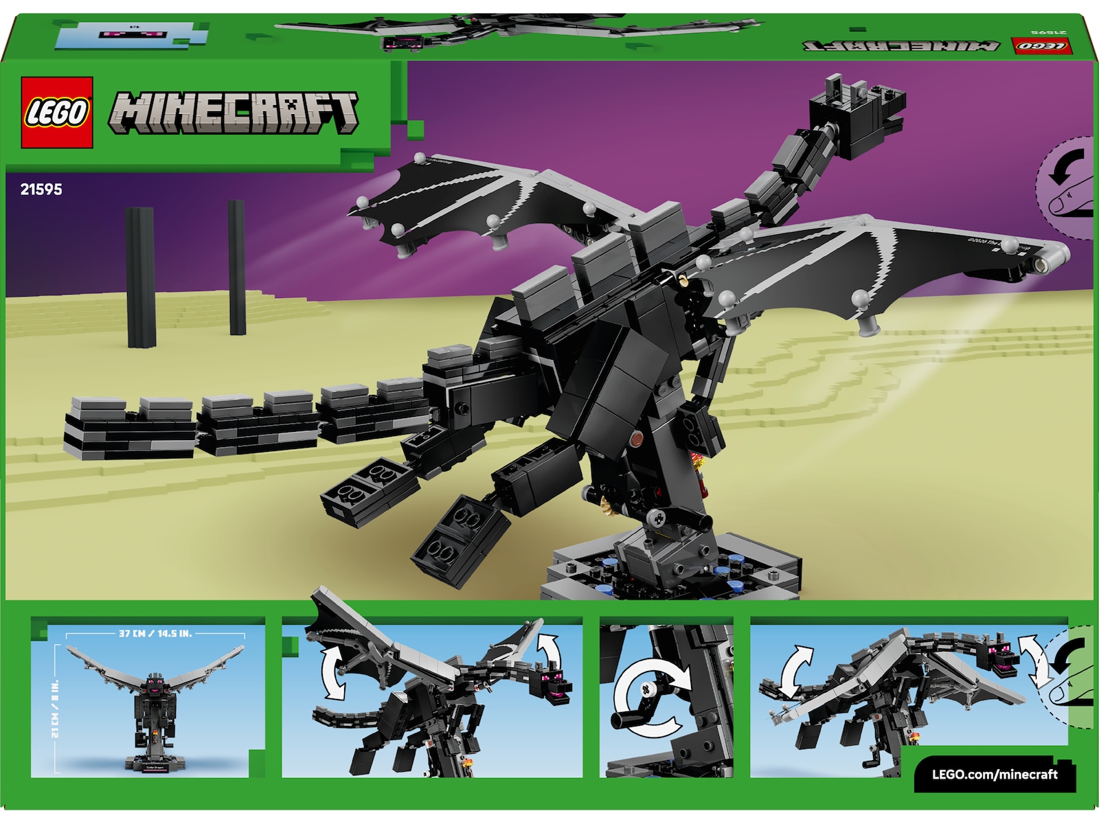 LEGO Minecraft Enderdragen 21595 LEGO
