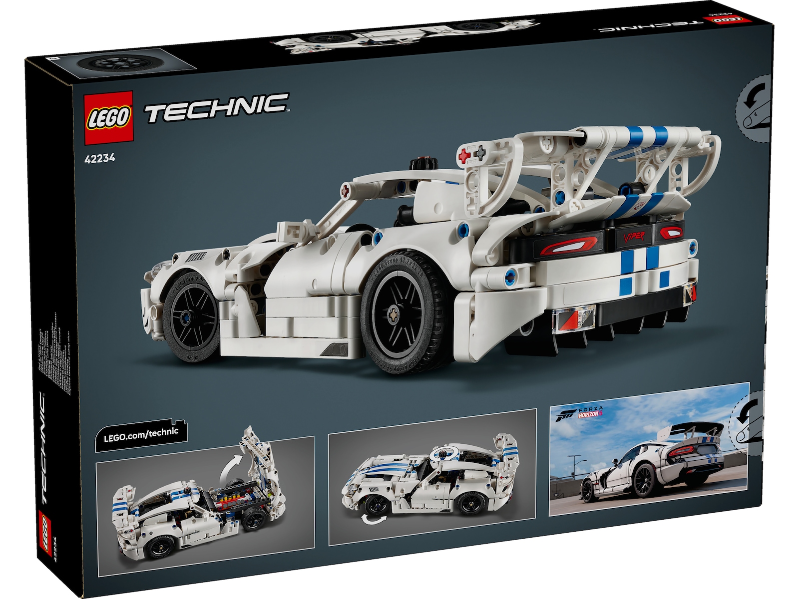 LEGO Technic Dodge Viper GTS-R sportbil 42234  