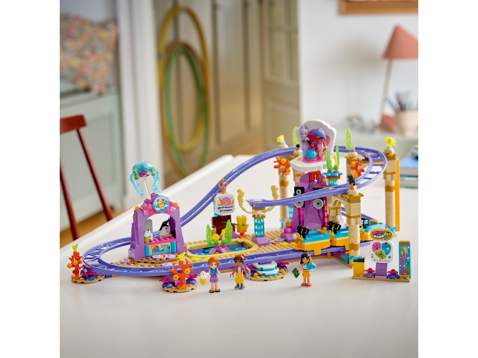 LEGO Friends Berg-og-dal-bane med havfruetema 42703 LEGO