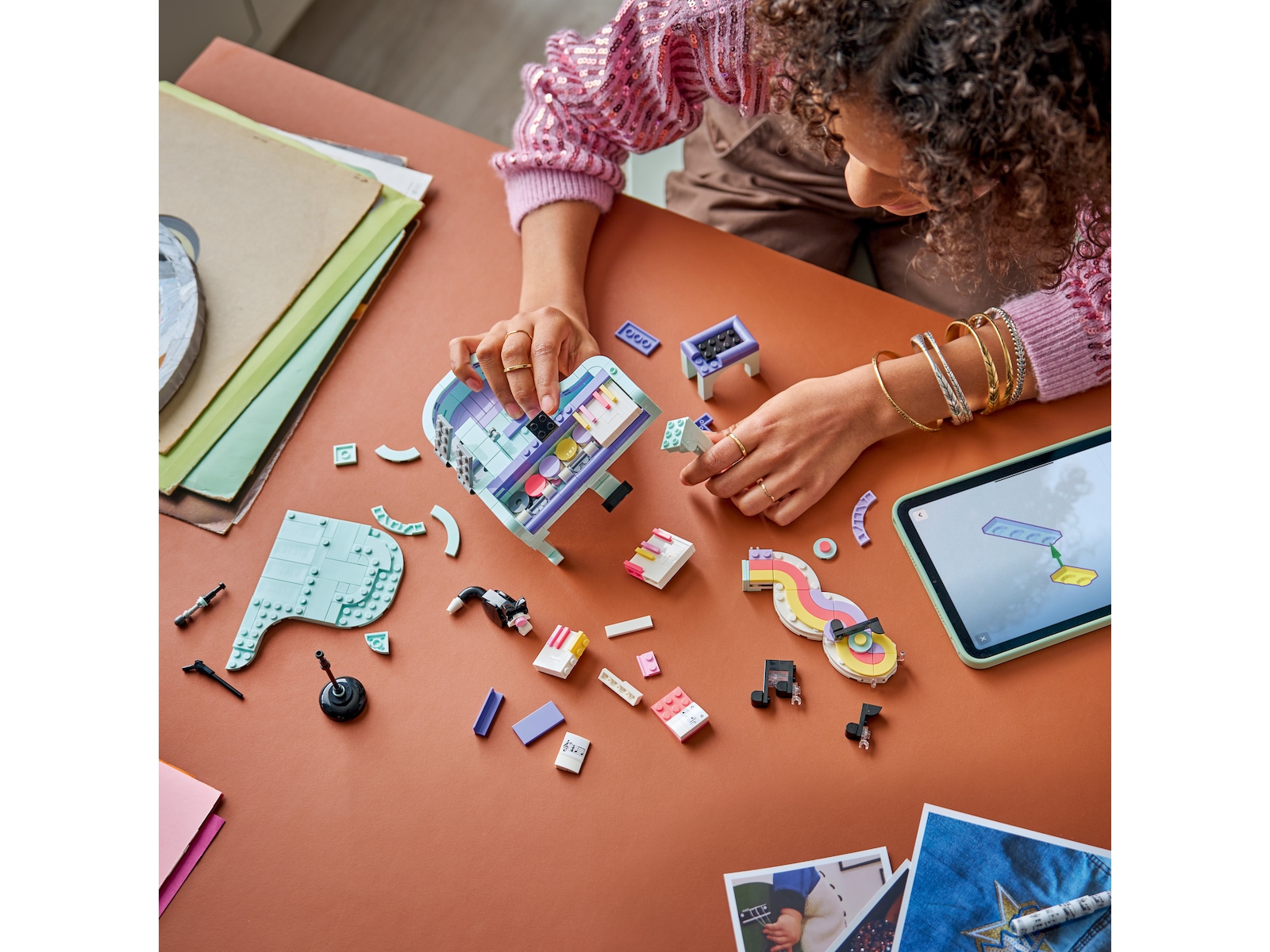 LEGO Creator 3-i-1 Dekorativt flygel med katt 31392 LEGO