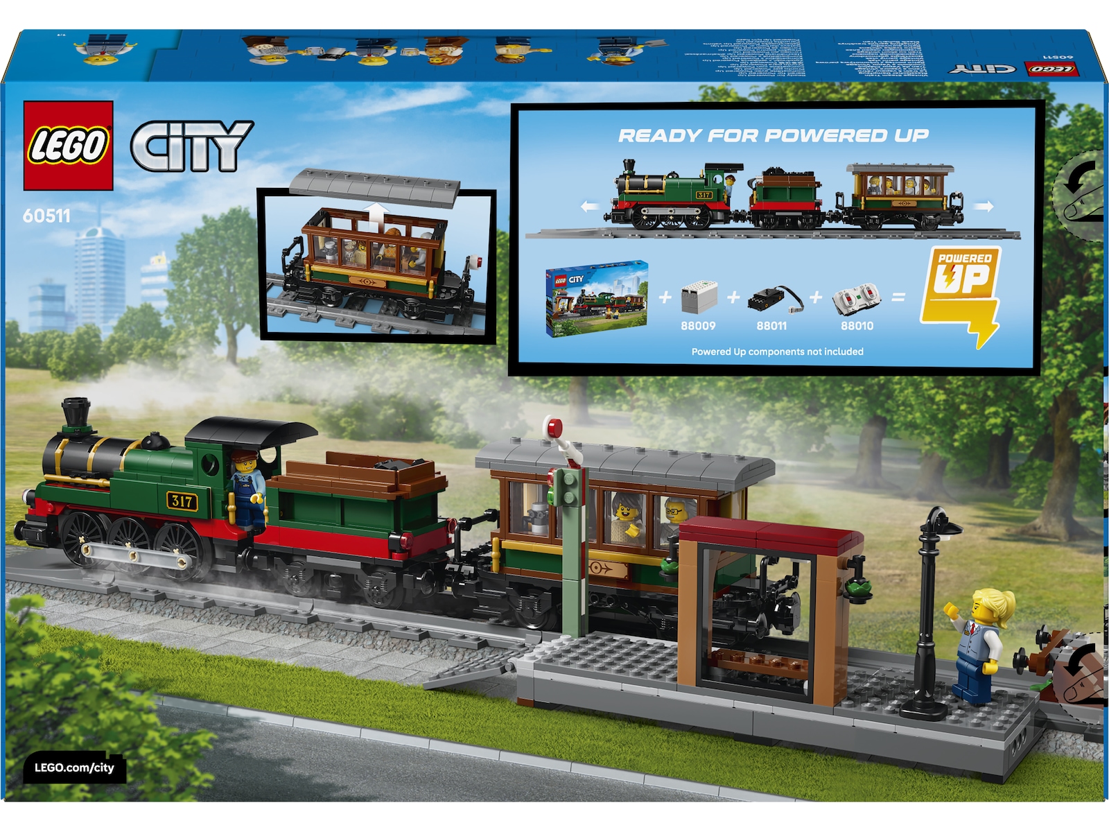 LEGO City Gammeldags damptog 60511 LEGO