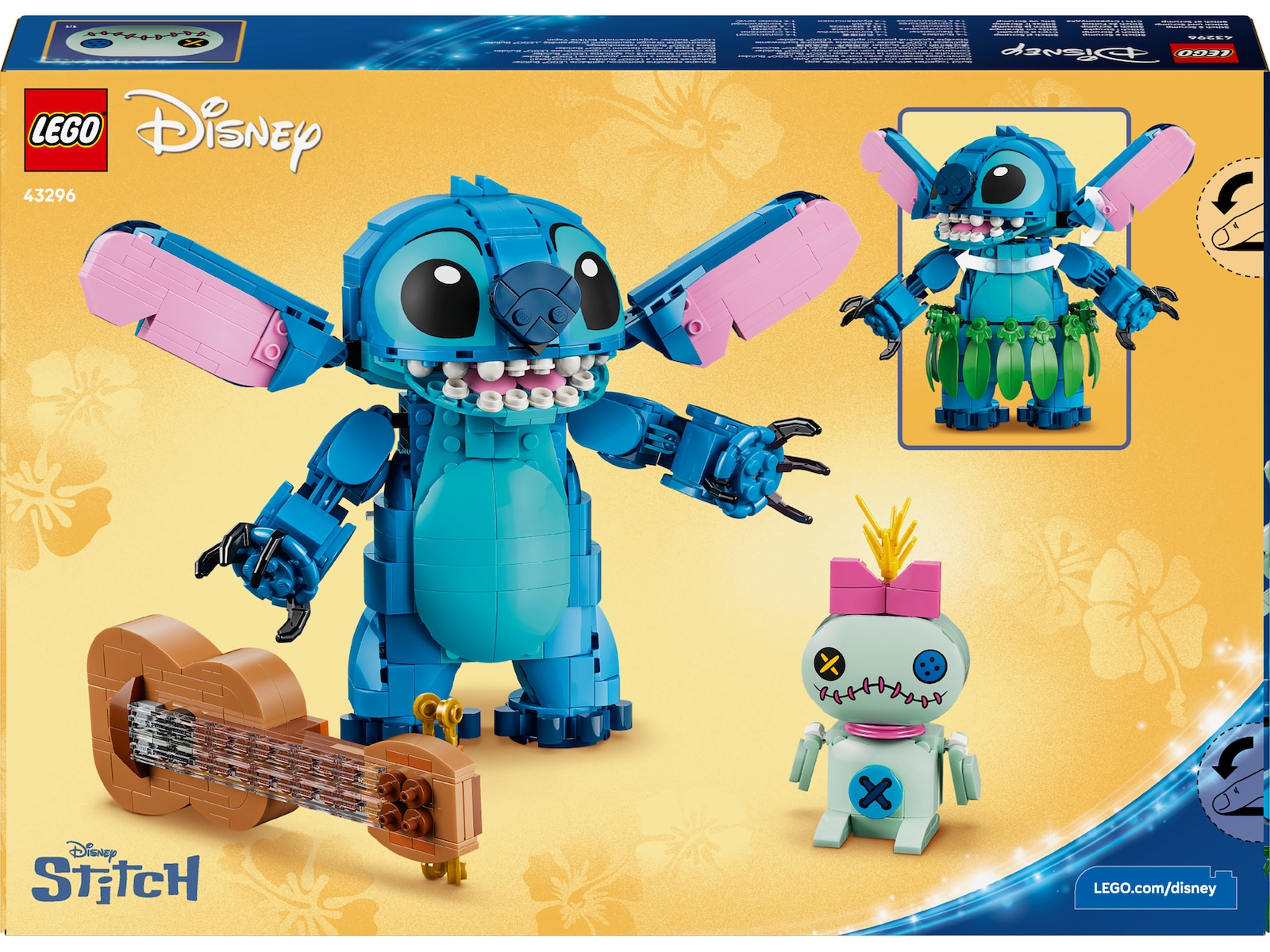LEGO Disney Classic Stitch og Scrump 43296 LEGO
