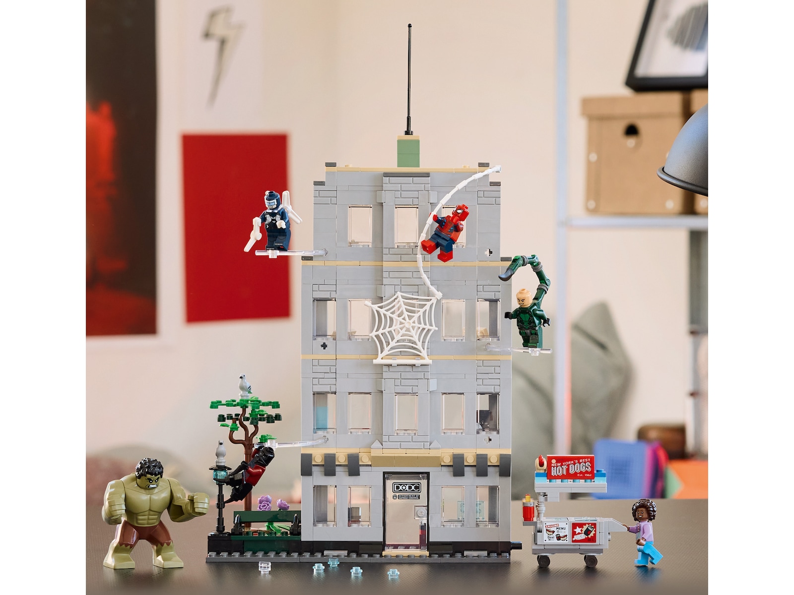 LEGO Super Heroes Episk oppgjør mellom Spider-Man og Hulk 76350  LEGO