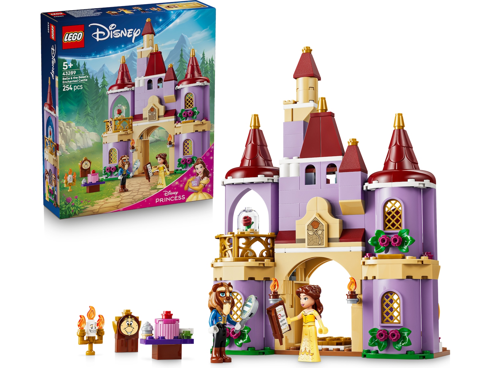 LEGO Disney Princess Belle og Udyrets forheksede slott 43289 LEGO