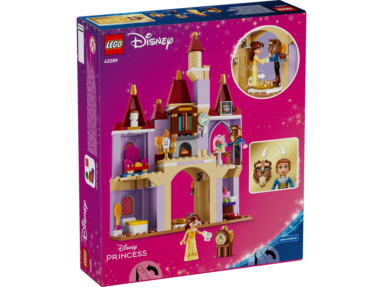 LEGO Disney Princess Belle og Udyrets forheksede slott 43289 LEGO