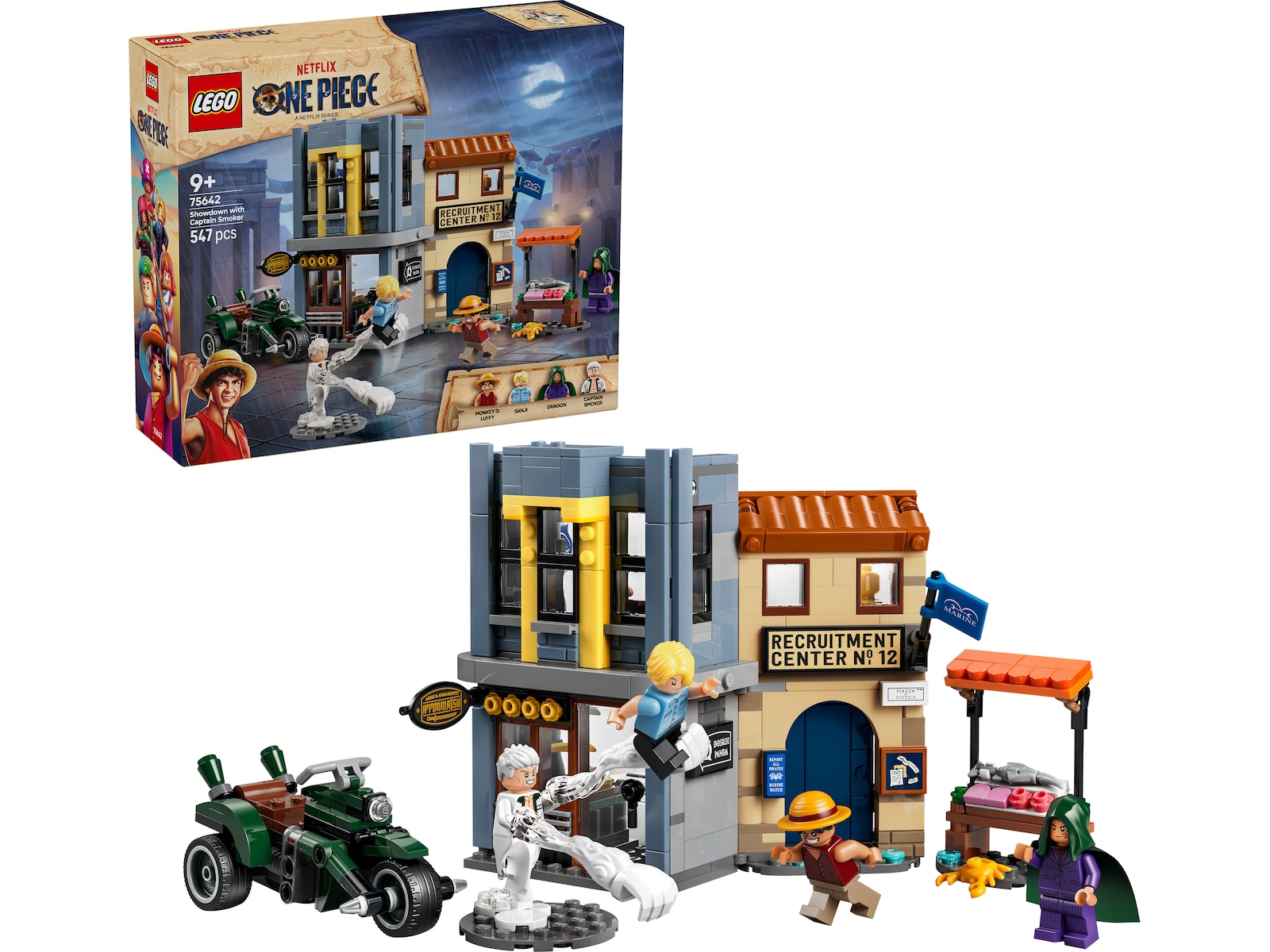 LEGO ONE PIECE Oppgjør med kaptein Smoker 75642 LEGO
