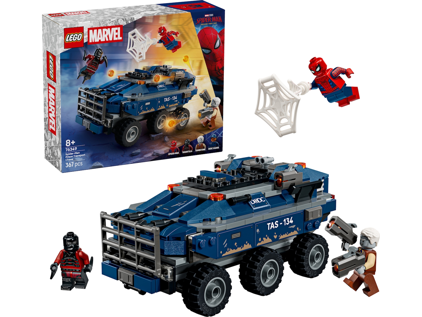LEGO Super Heroes Spider-Man og fangetransporten 76349  LEGO