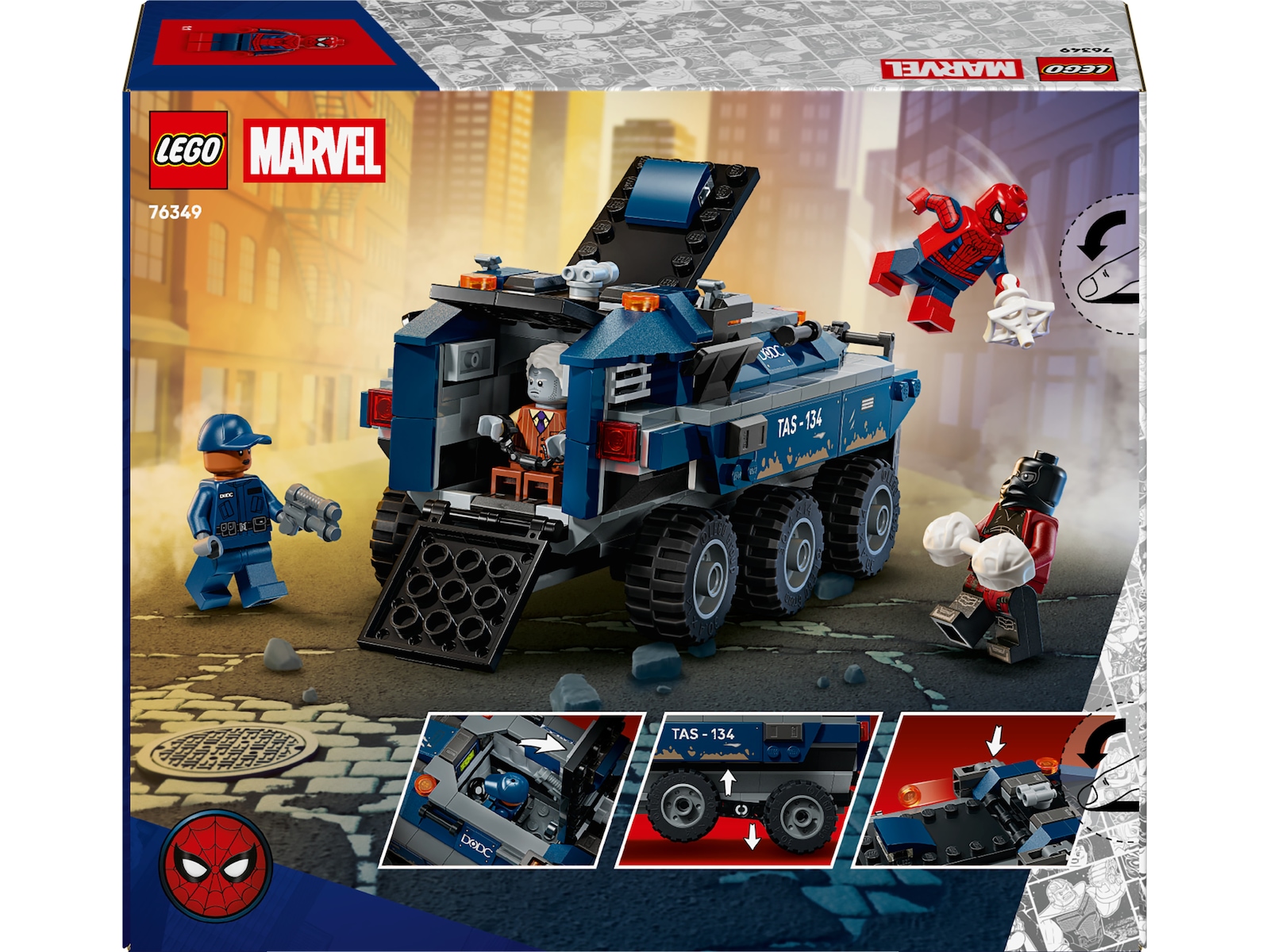 LEGO Super Heroes Spider-Man og fangetransporten 76349  LEGO