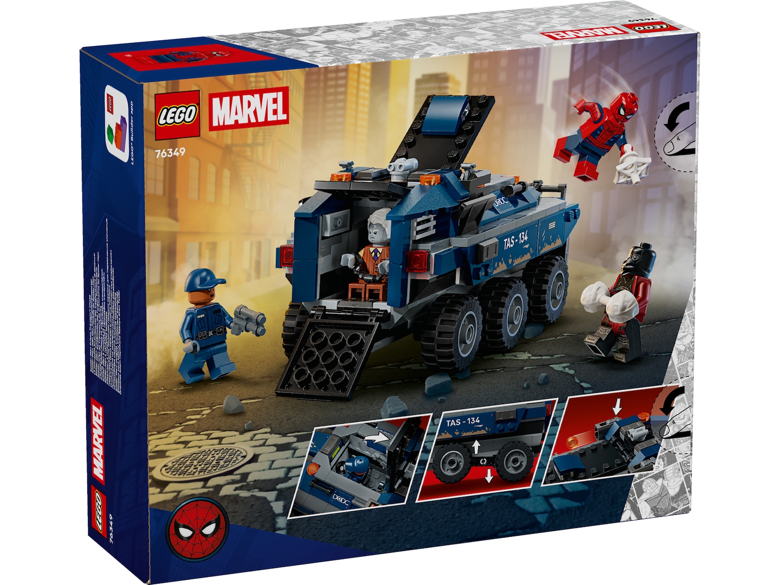 LEGO Super Heroes Spider-Man og fangetransporten 76349  LEGO