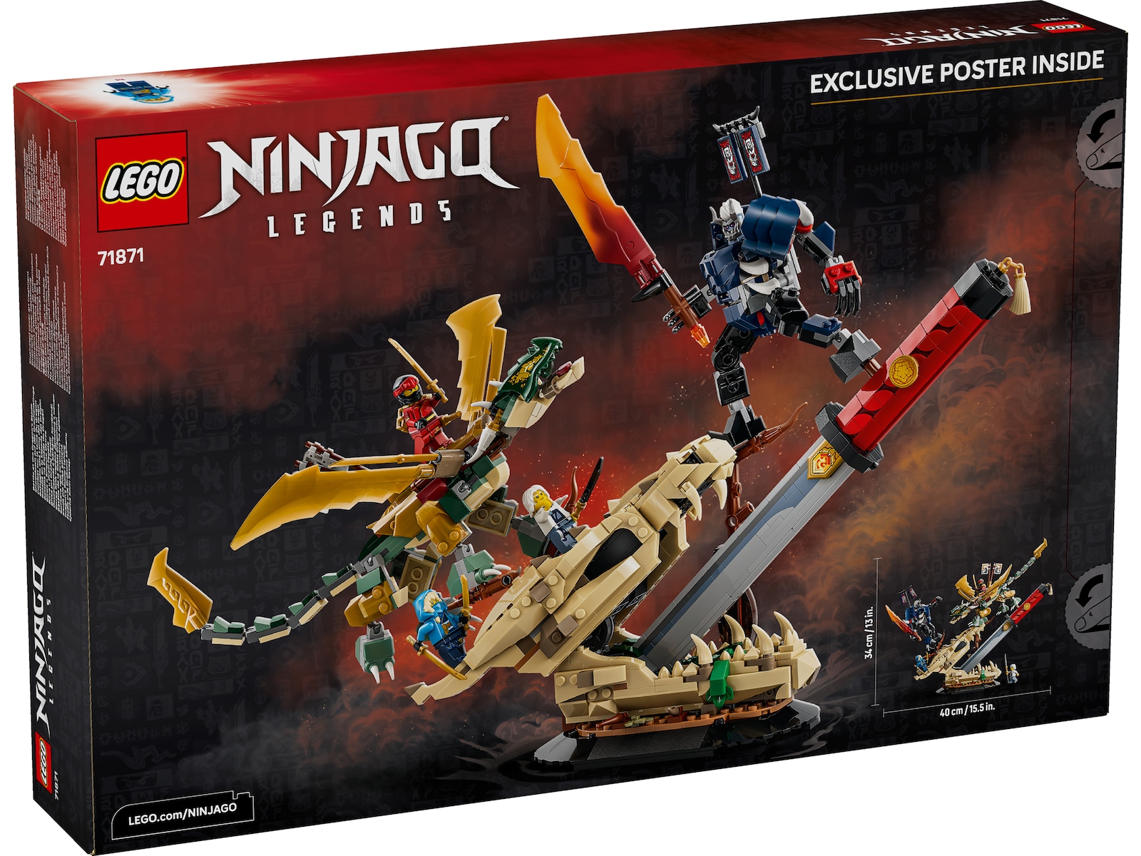 LEGO Ninjago Kampen ved dragekatanaen 71871 LEGO