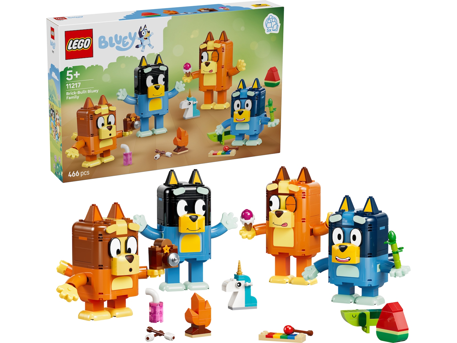 LEGO Bluey Bygg Bluey-familien 11217 LEGO