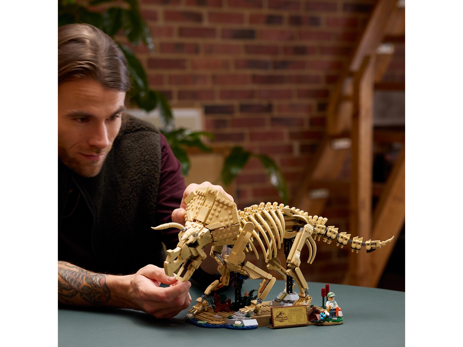 LEGO Jurassic World Dinosaurfossiler: Triceratops 77985  LEGO