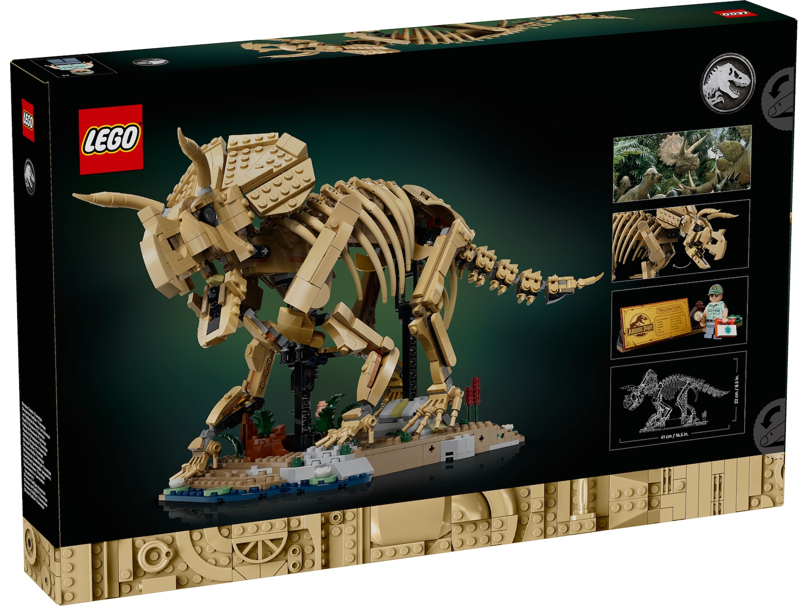 LEGO Jurassic World Dinosaurfossiler: Triceratops 77985  LEGO