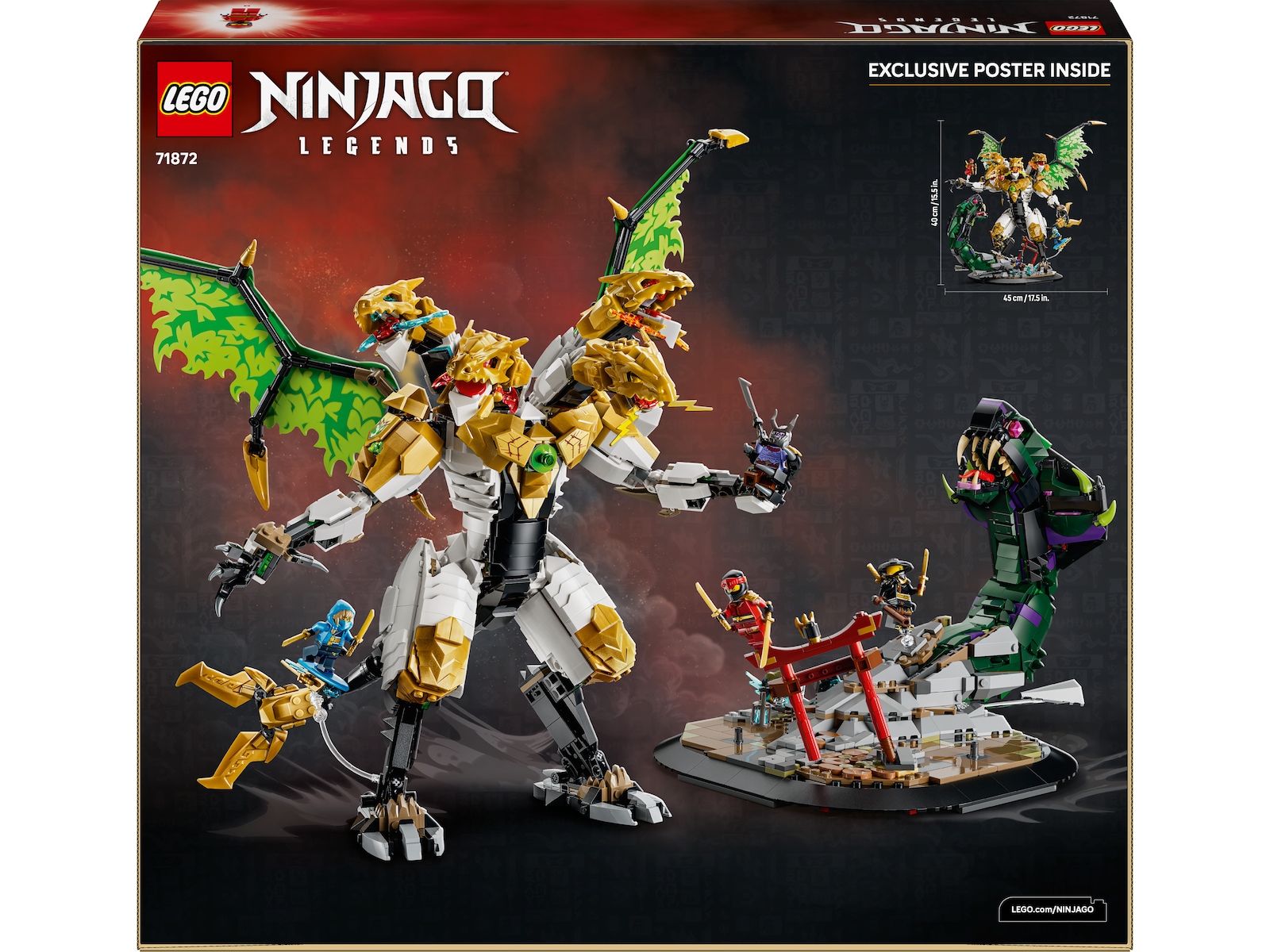 LEGO Ninjago Ultra-dragen i kamp 71872 LEGO