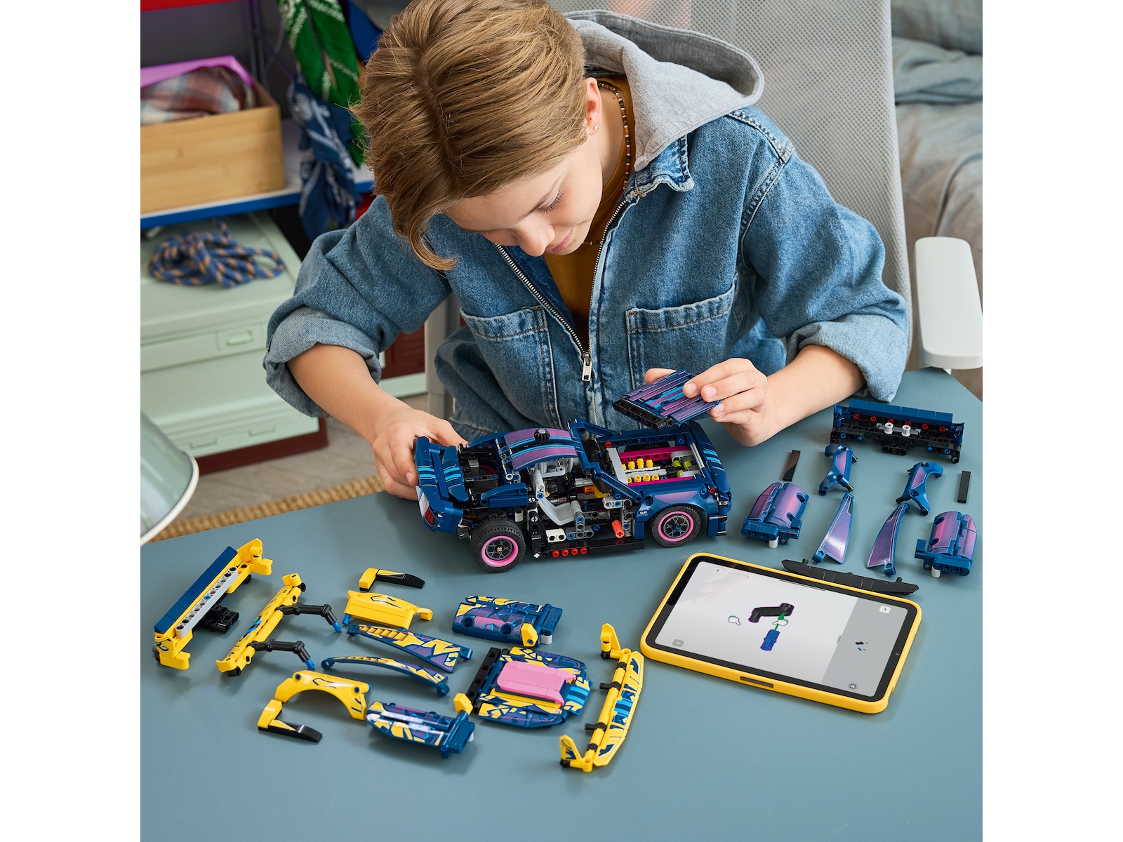 LEGO Technic Verkstedstilpasset Ford Mustang GT-bil 42236 LEGO
