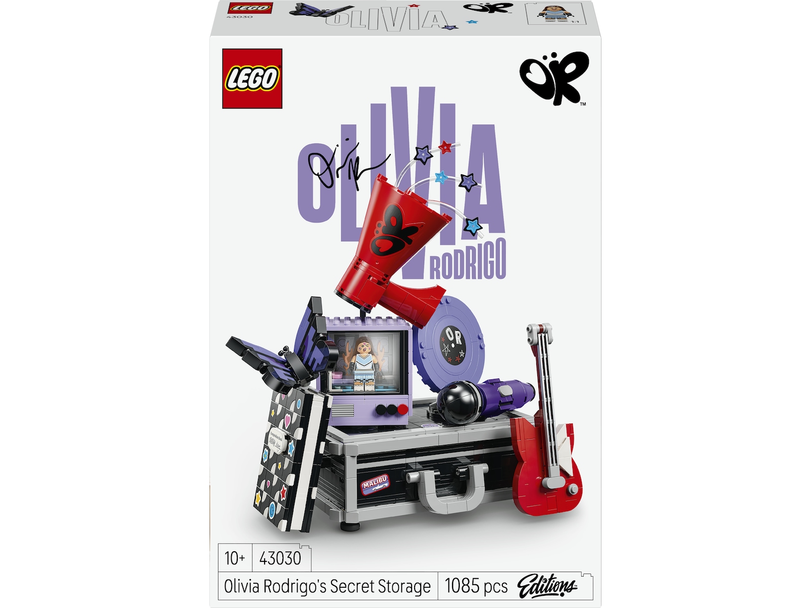 LEGO Editions Music Olivia Rodrigos hemmelige oppbevaring 43030 LEGO