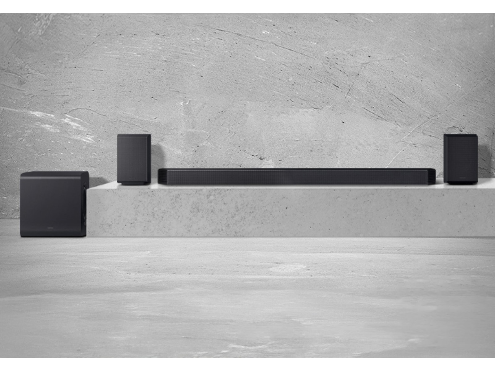 Samsung HW-Q935 soundbar med subwoofer og bakhøyttalere (2026) Lydplanker