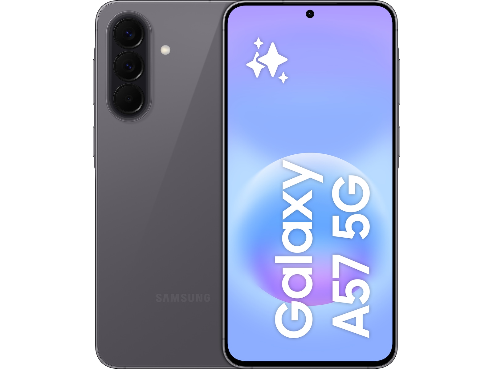 Samsung Galaxy A57 5G 256GB - Enterprise (awesome gray) Mobiltelefoner