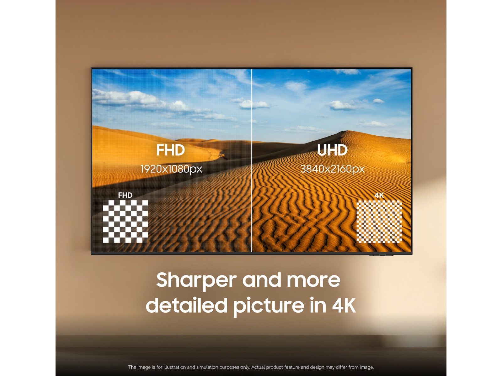 Samsung Crystal UHD 4K Smart TV U7005H 50 - 59 tommer TV