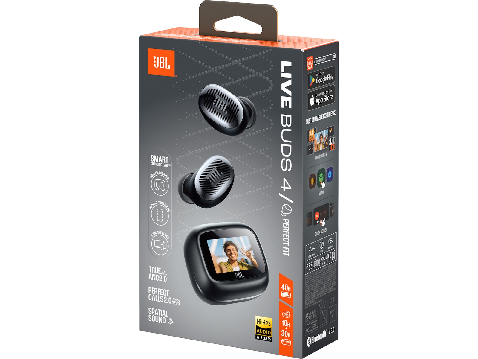 JBL LIVE BUDS 4 trådløse ørepropper (sort) Ørepropper