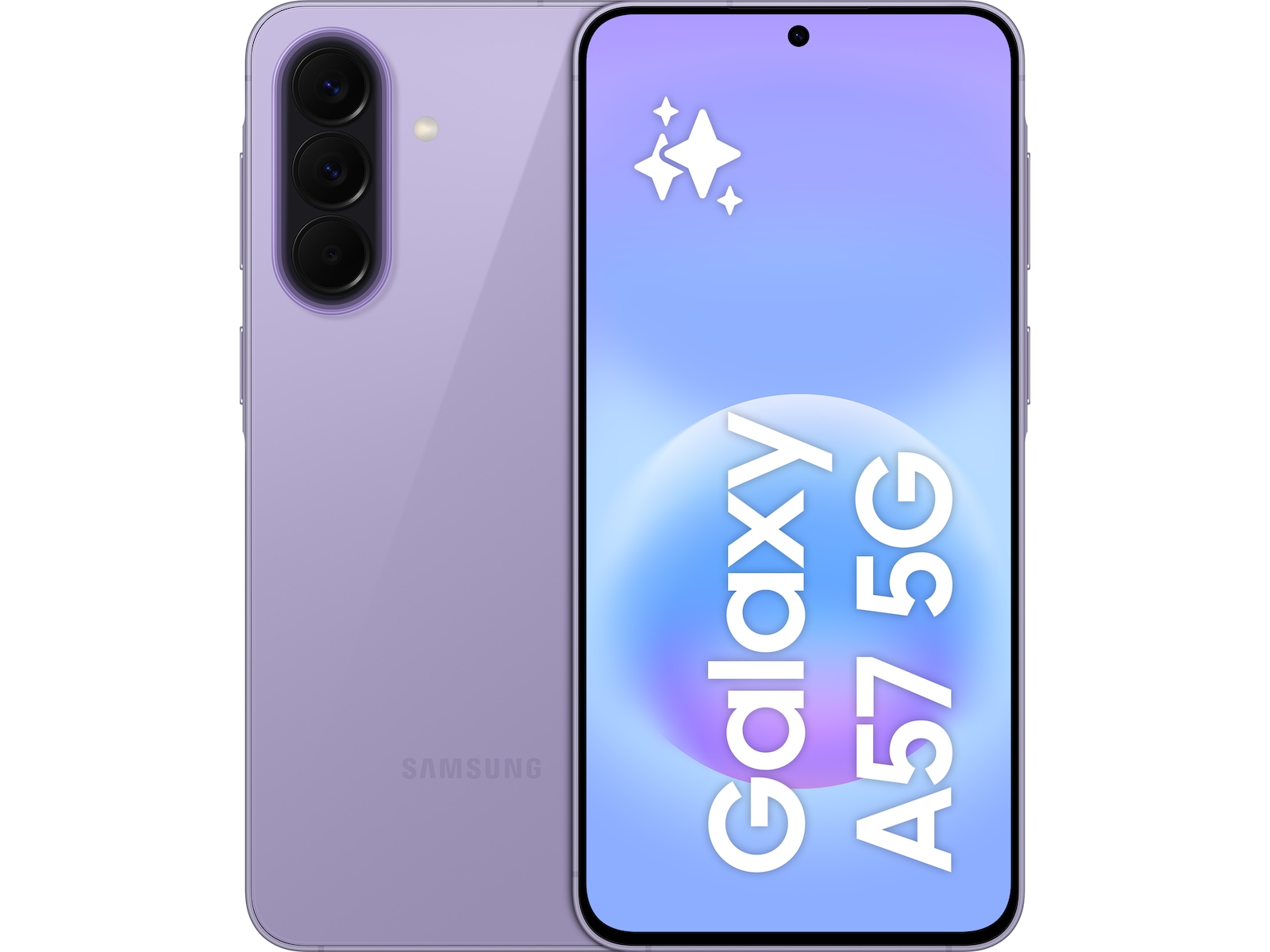 Samsung Galaxy A57 5G 128GB (awesome lilac) Mobiltelefoner